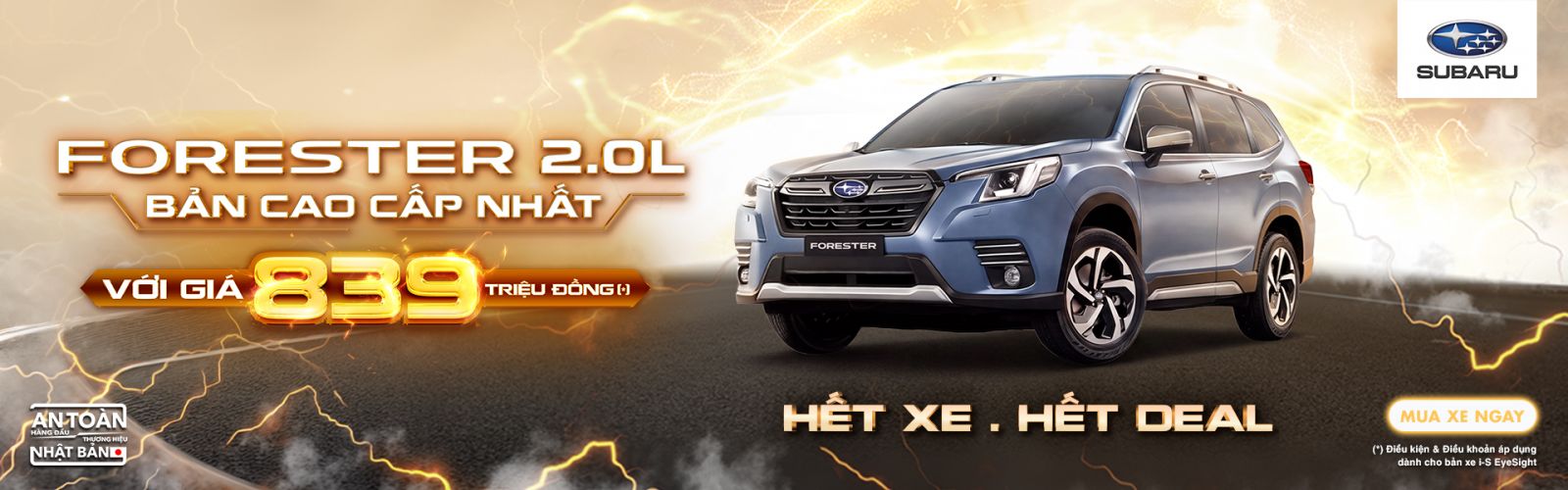 Chương Trình Khuyến Mãi Subaru Forester Tháng 10.2026