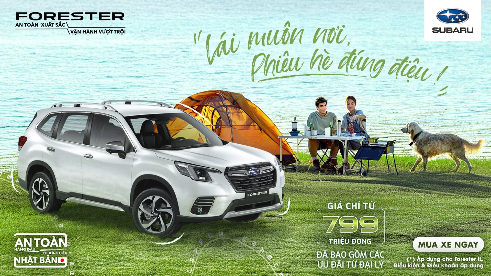 Chương Trình Khuyến Mãi Xe Subaru Forester Tháng 6.2025