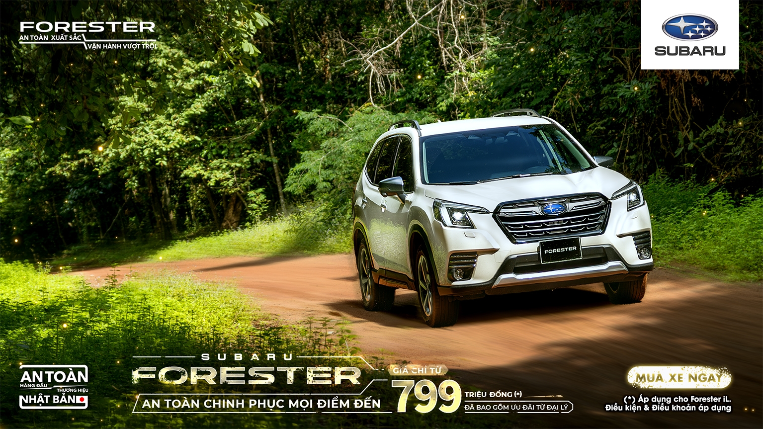 Chương Trình Khuyến Mãi Xe Subaru Forester Tháng 9.2025