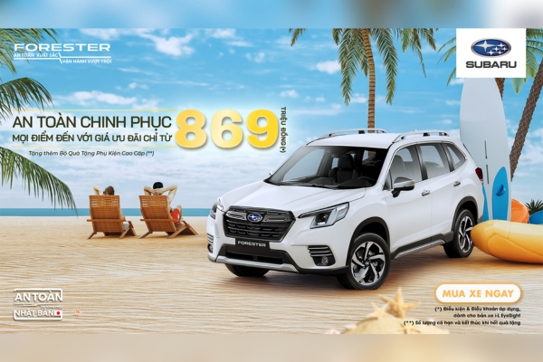 Chương Trình Ưu đãi Mua Xe Subaru Tháng 04.2026