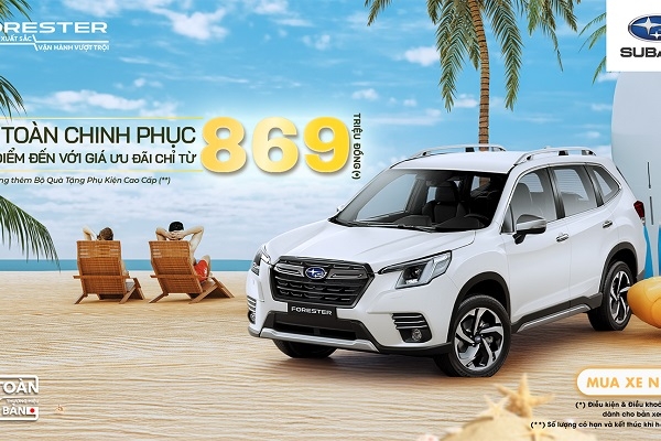 Chương Trình Ưu đãi Mua Xe Subaru Tháng 04.2026