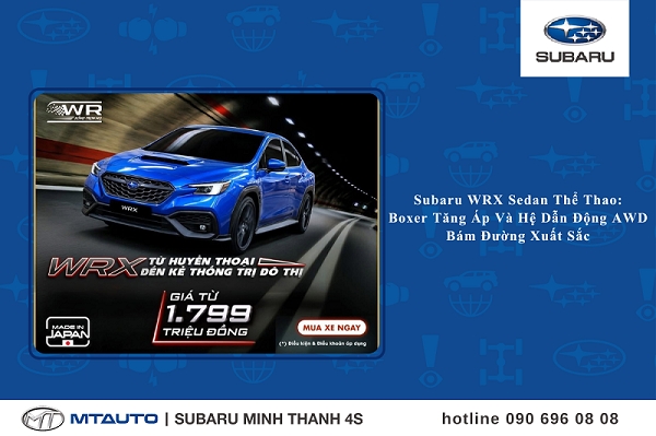 Đánh giá khả năng bám đường của Subaru WRX