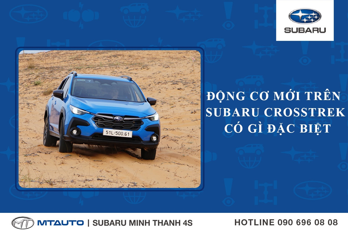 Động cơ mới trên Subaru Crosstrek có gì đặc biệt