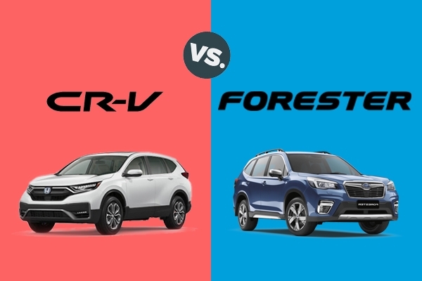 So sánh giữa Subaru Forester 2021 và Honda CR-V 2021