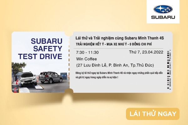 [Sự Kiện Lái Thử] Subaru Minh Thanh Test Drive tại Win Coffee