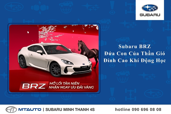 Subaru BRZ: Đứa Con Của Thần Gió & Đỉnh Cao Khí Động Học