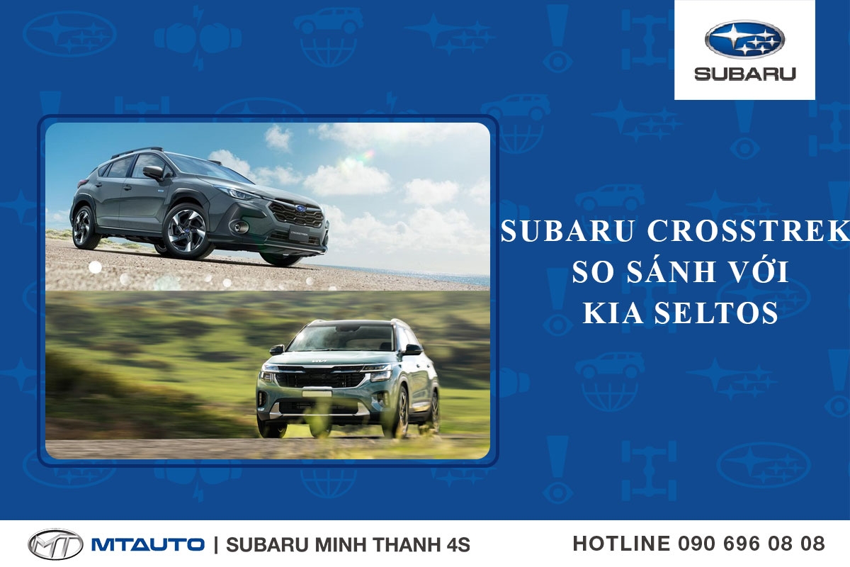 Subaru Crosstrek so sánh với Kia Seltos