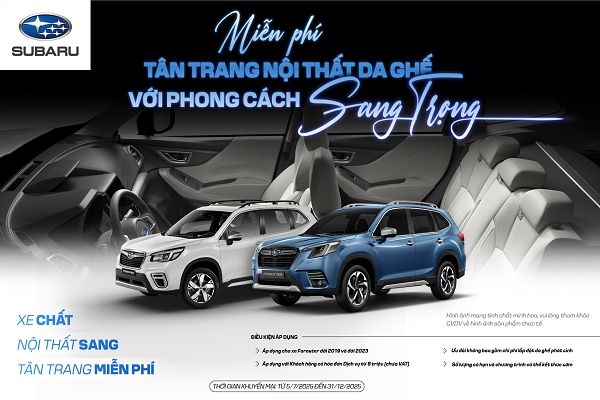 SUBARU FORESTER ƯU ĐÃI CỰC CHẤT!