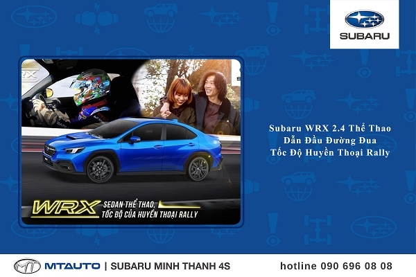 Subaru WRX 2.4 Dẫn Đầu Đường Đua Đầy Phấn Khích