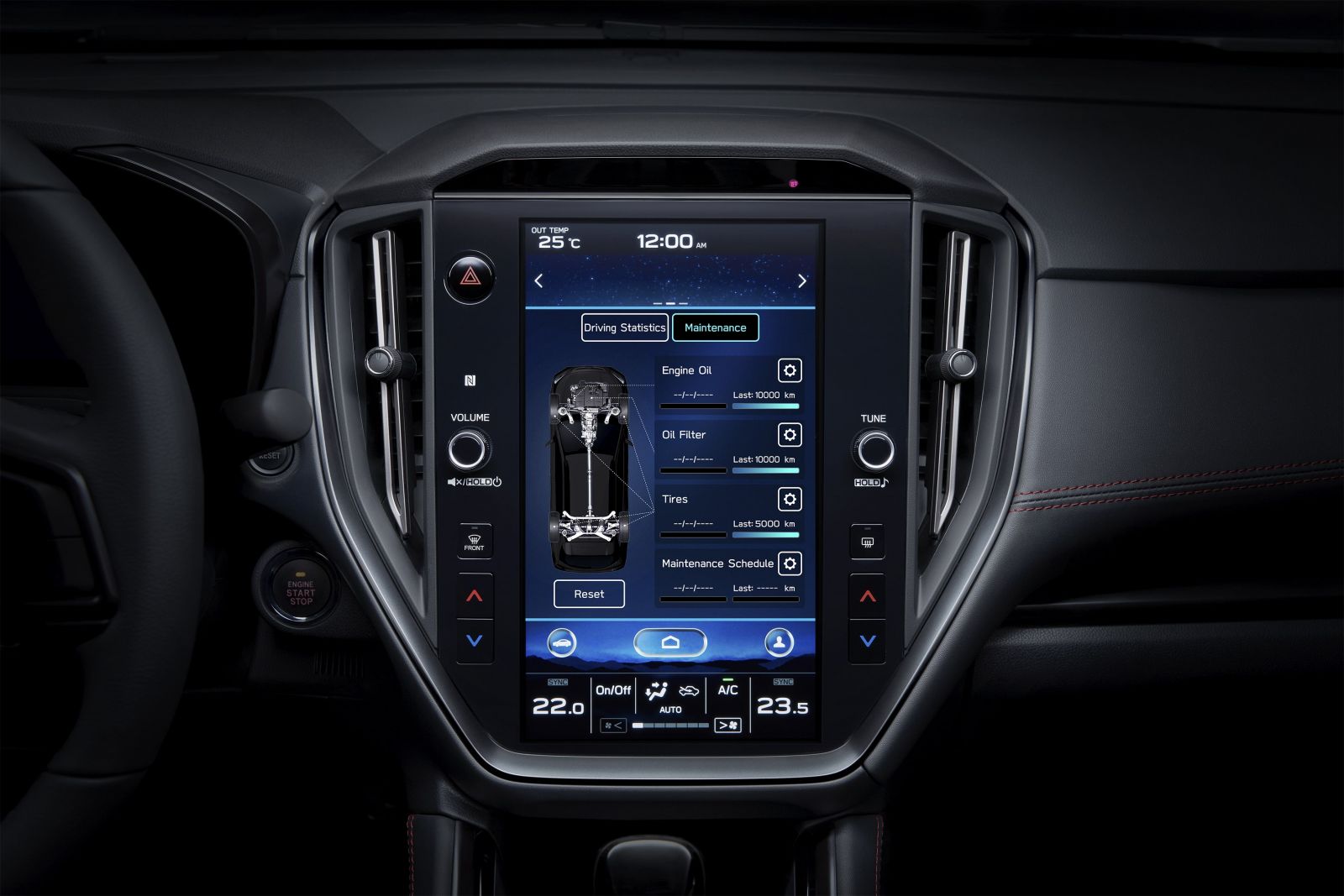 Subaru WRX Wagon đi kèm với màn hình hiển thị cảm ứng 7 inch SUBARU STARLINK® tiêu chuẩn