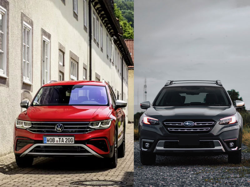So sánh Subaru Outback và Volkswagen Tiguan